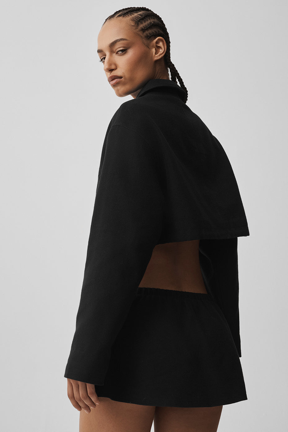 Veste Courte Zippée Fan Favorite - Noir