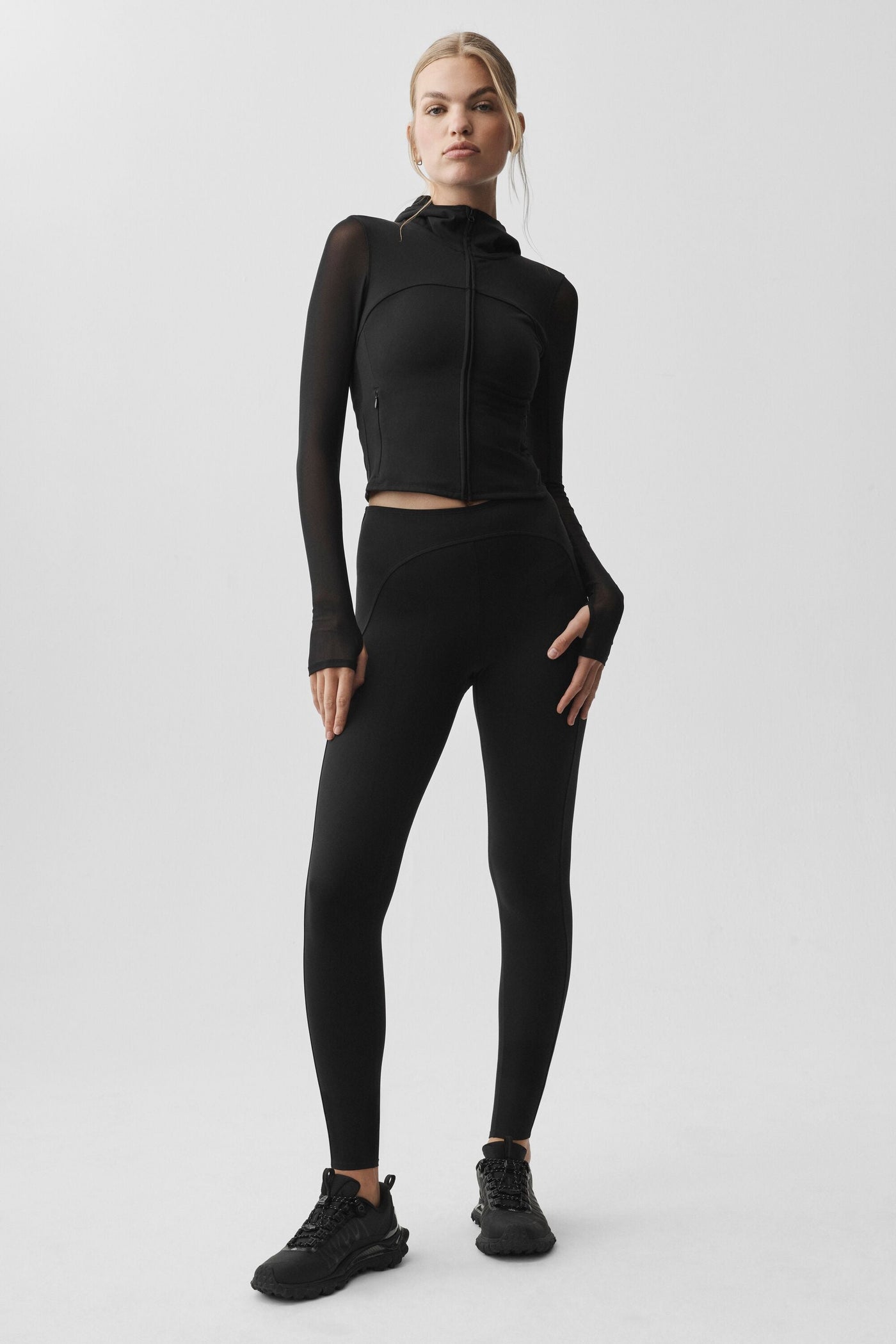 Veste Zippée ALO Softsculpt Superset - Noir