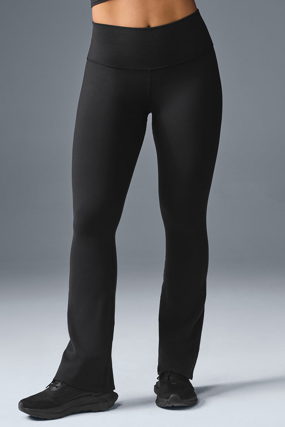 Airbrush Legging bootcut taille haute (régulier) - Noir
