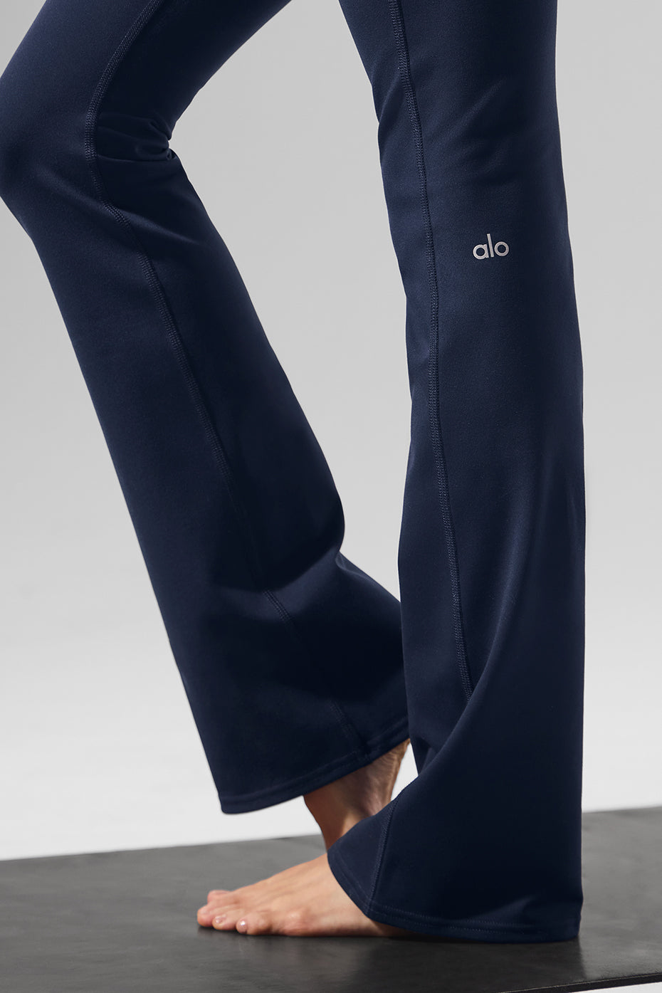 Airbrush Legging bootcut taille haute (régulier) - Bleu marine