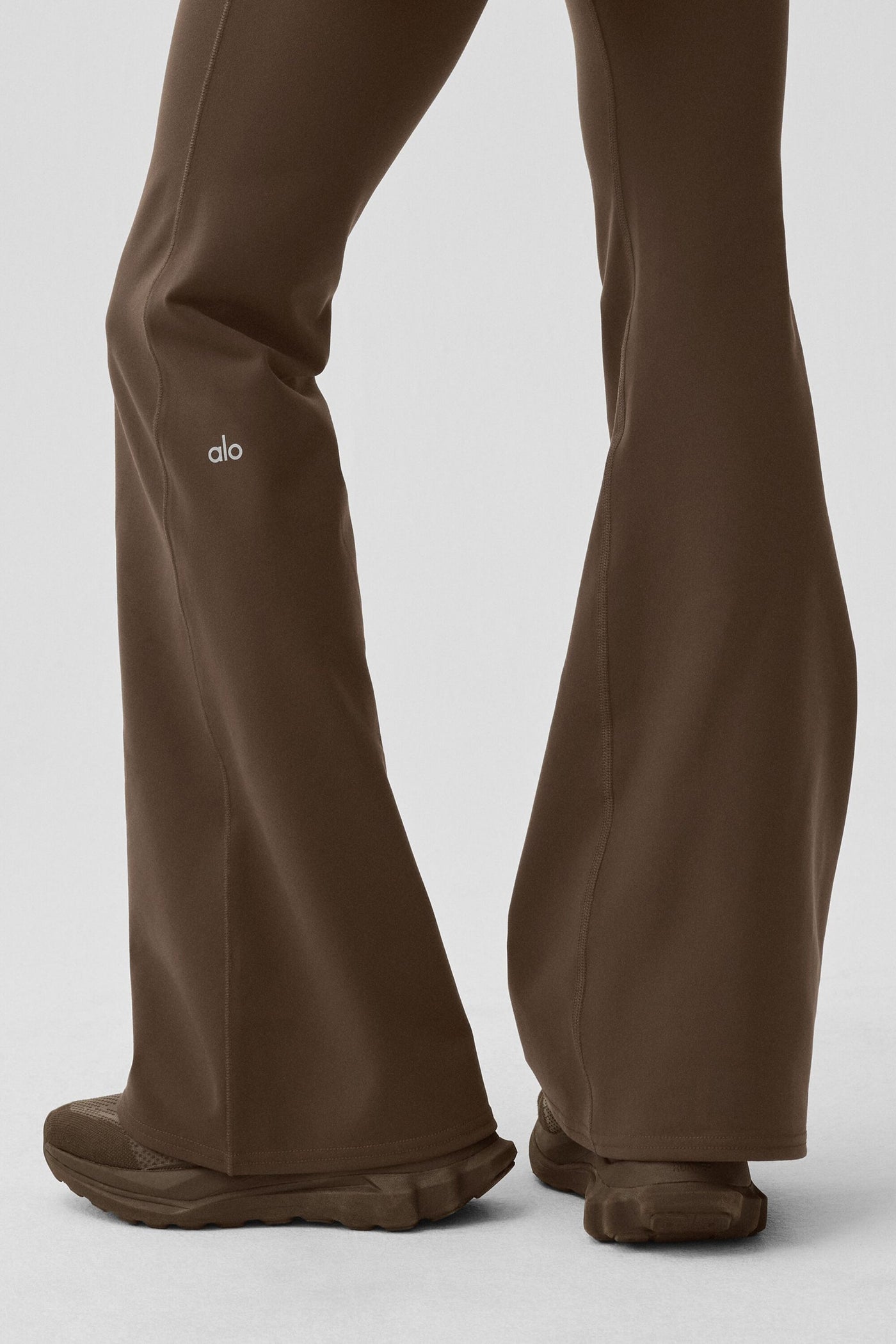 Airbrush Legging évasé taille basse (régulier) - Espresso