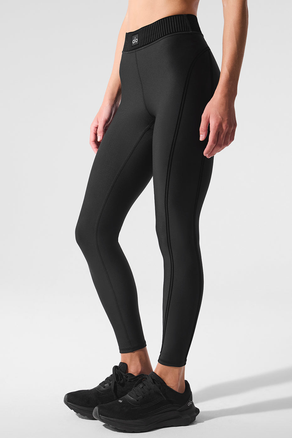 Legging Taille Haute 7/8 Airlift Line Up - Noir