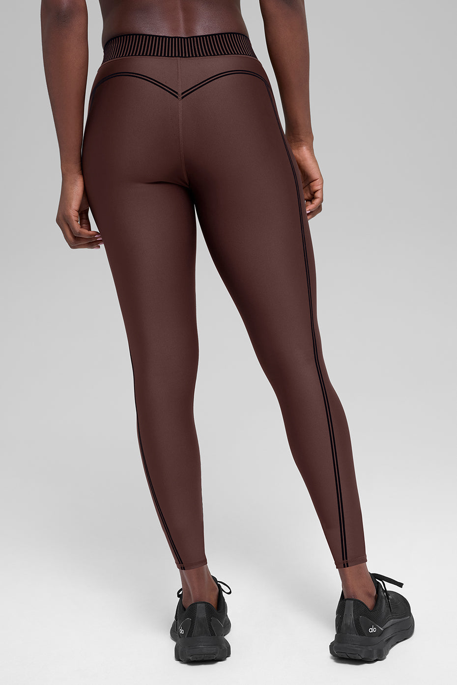 Airlift Legging à taille haute 7/8 Line Up - Brownstone