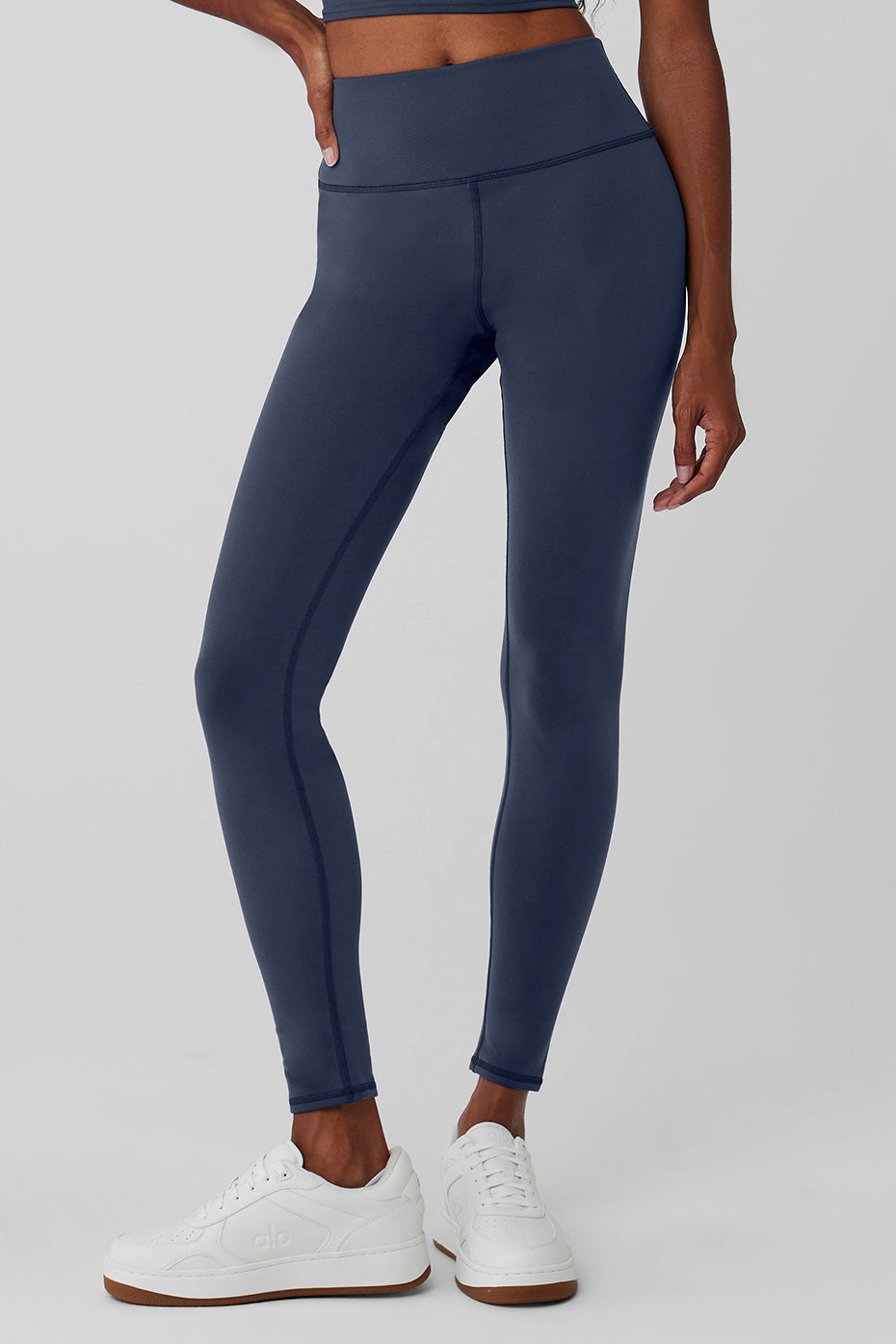 Legging Taille Haute Airbrush Winter Warm Nocturne - Navy
