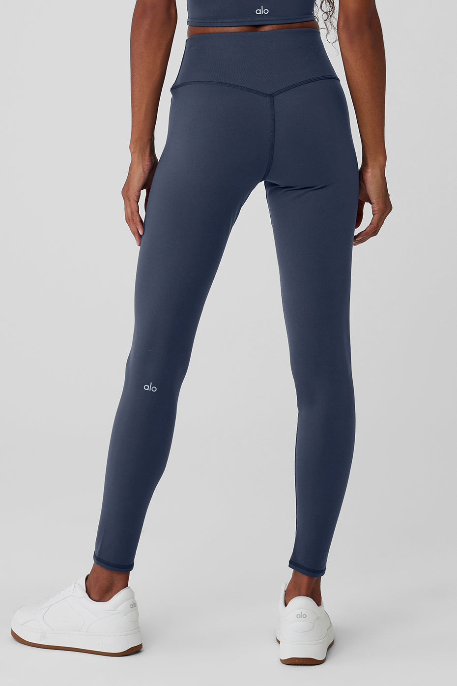 Legging Taille Haute Airbrush Winter Warm Nocturne - Navy