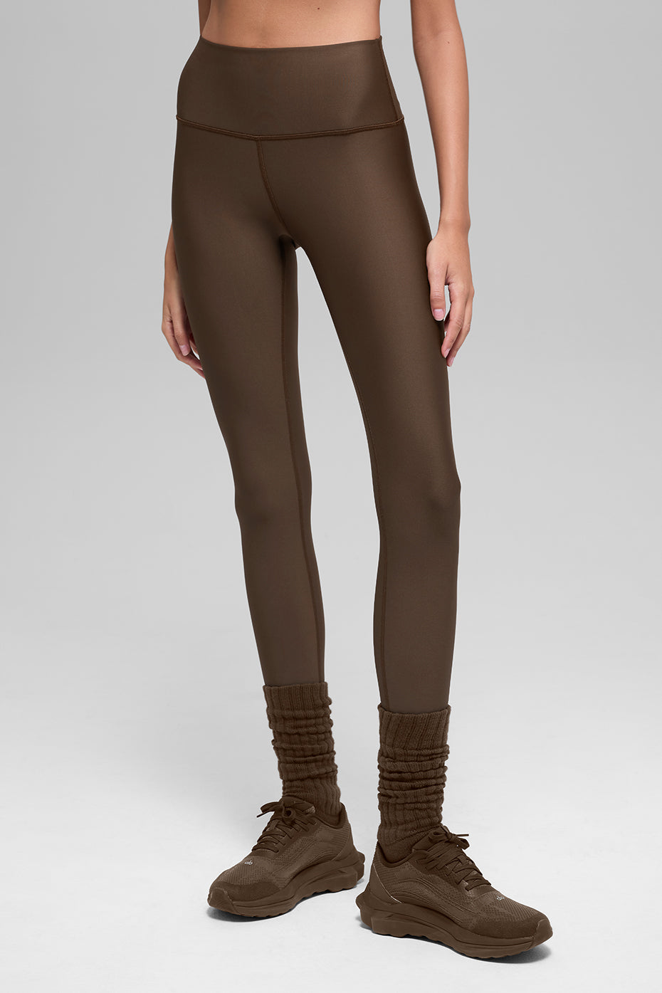 Legging Taille Haute Airlift Winter Warm - Espresso