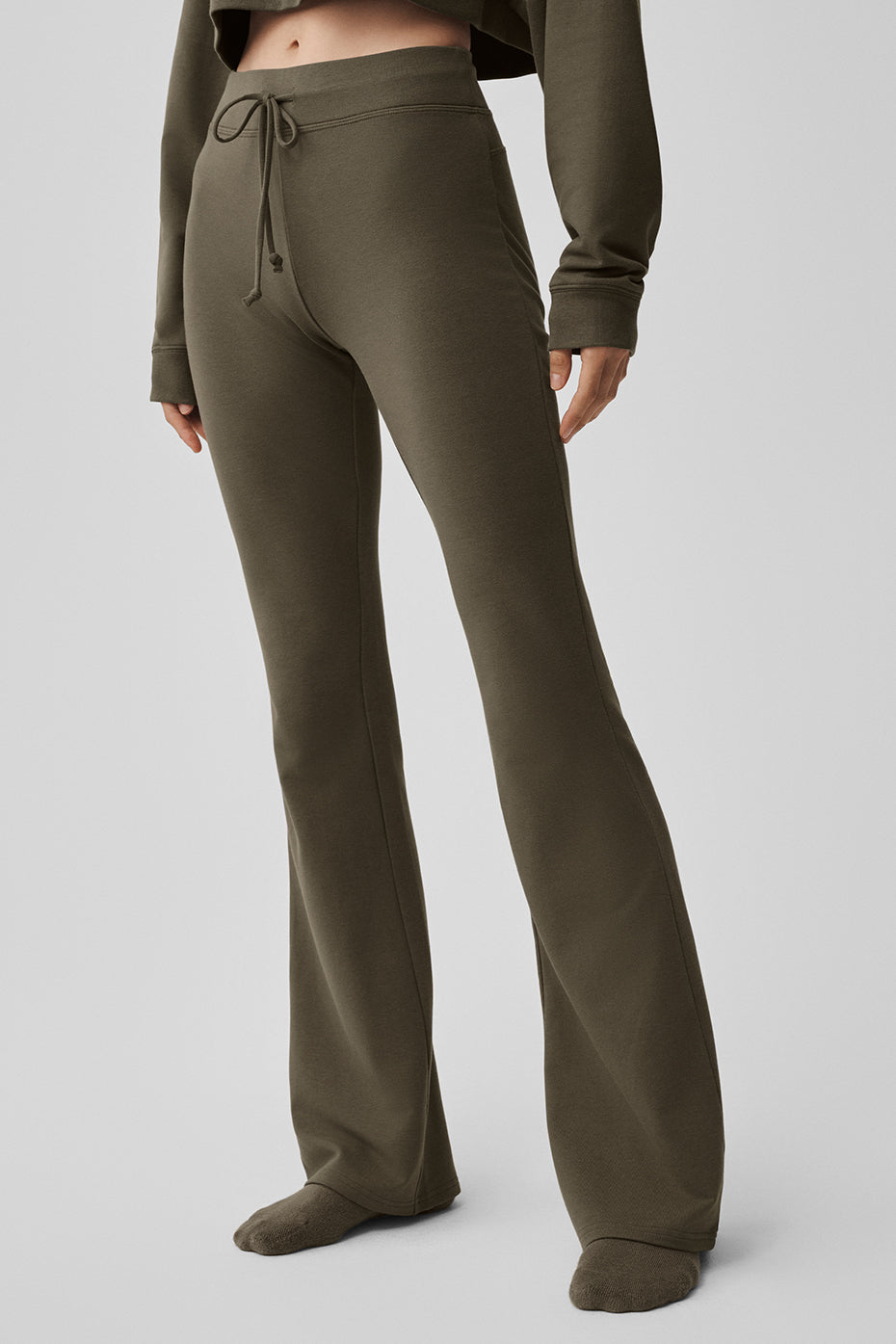 Pantalon De Survêtement Bootcut Sway - Olive Tree