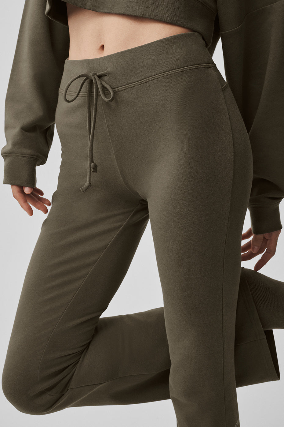Pantalon De Survêtement Bootcut Sway - Olive Tree