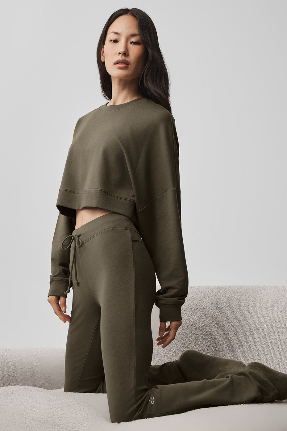 Pantalon De Survêtement Bootcut Sway - Olive Tree