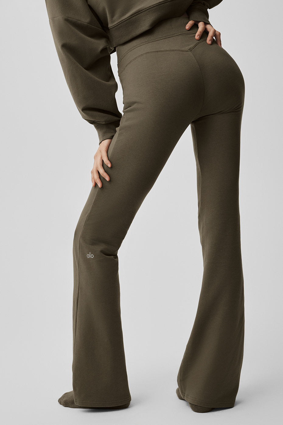 Pantalon De Survêtement Bootcut Sway - Olive Tree