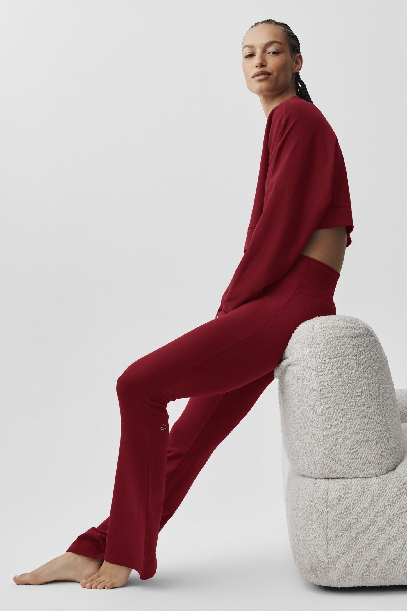 Pantalon De Survêtement Bootcut Sway - Summer Romance Red