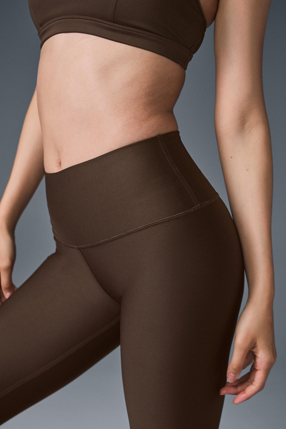 Legging Taille Haute Airlift - Espresso