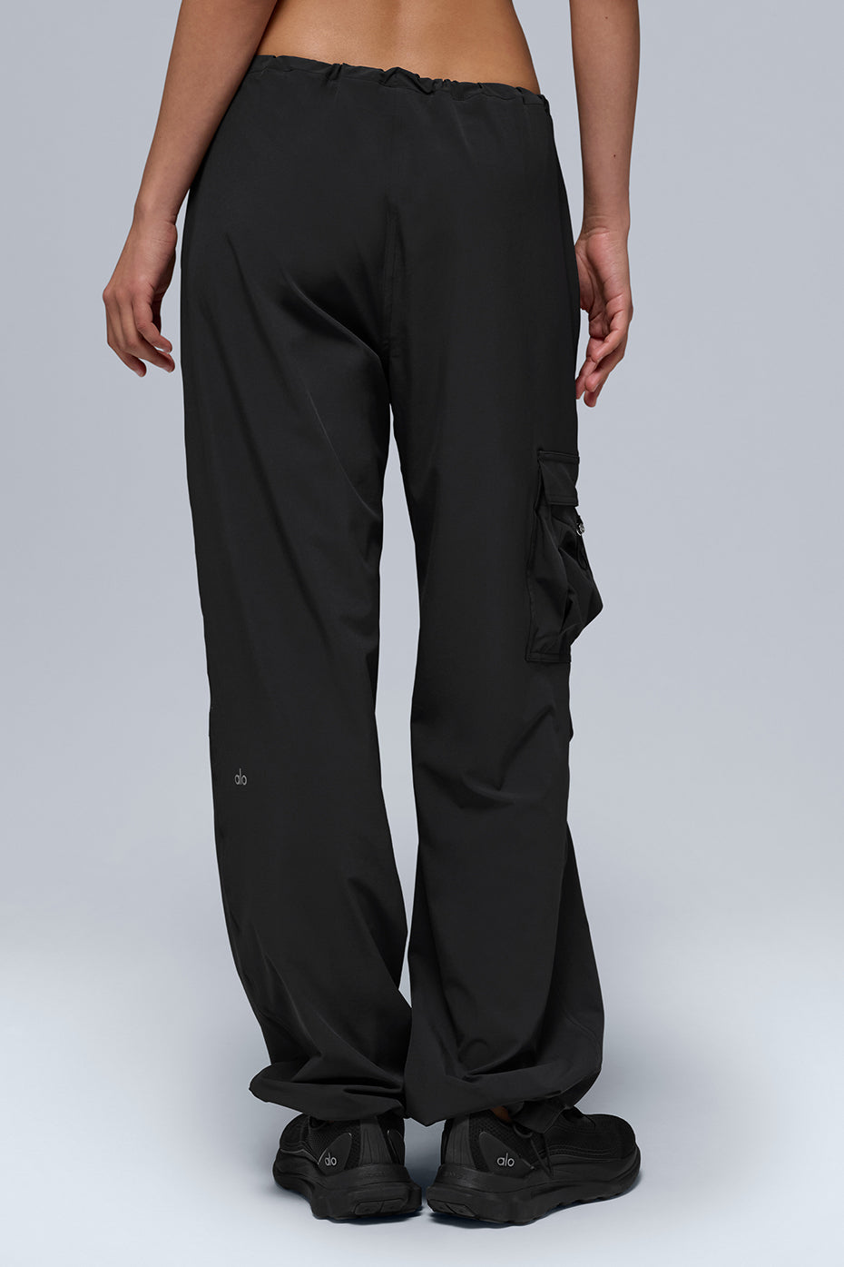 Pantalon Cargo Taille Basse Megastar - Noir