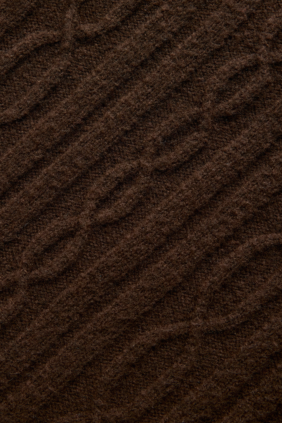 Pantalon En Maille Torsadée Winter Bliss - Espresso