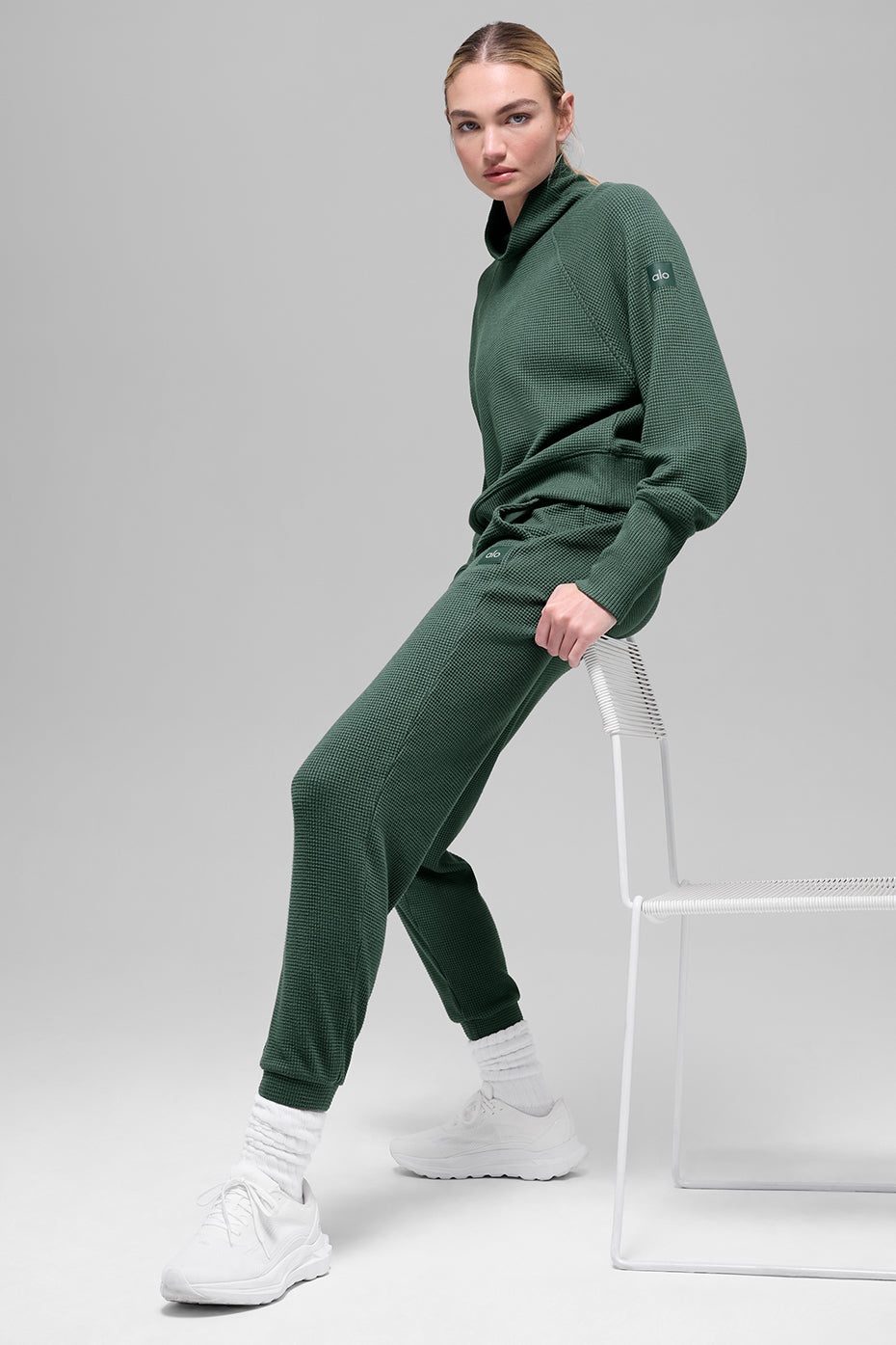 Jogging Gaufré Weekend Escape - Clover Green