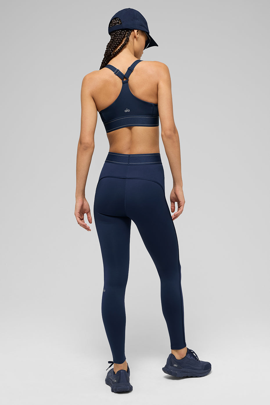 Legging Taille Haute Airlift Suit Up - Navy/Navy
