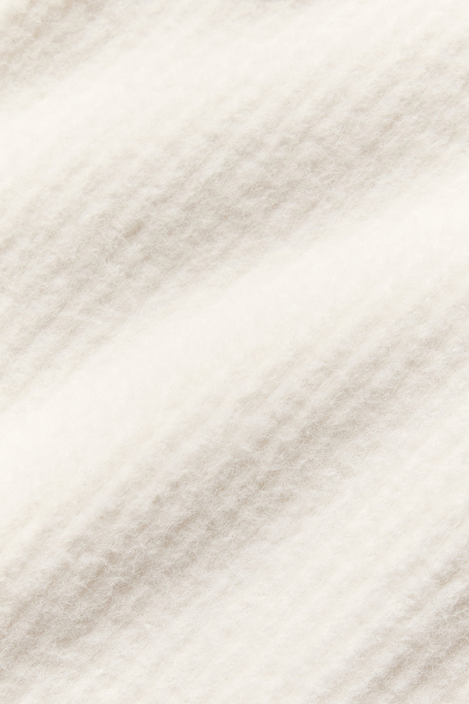 Pantalon Large Taille Haute Sweat Snuggle Up - Ivory