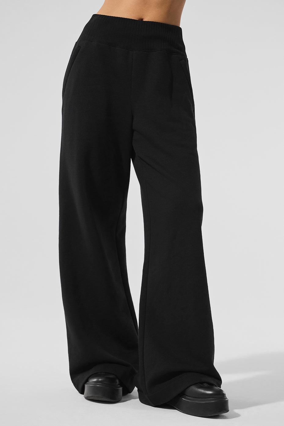 Pantalon De Survêtement Large Serenity - Noir