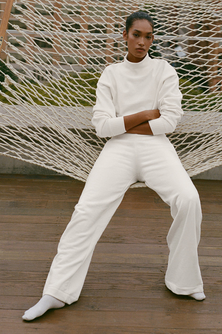 Pantalon De Survêtement Large Serenity - Ivory
