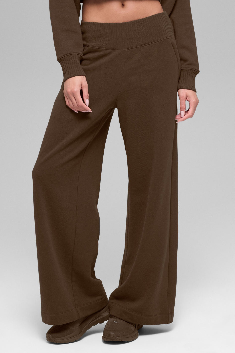 Pantalon De Survêtement Large Serenity - Espresso