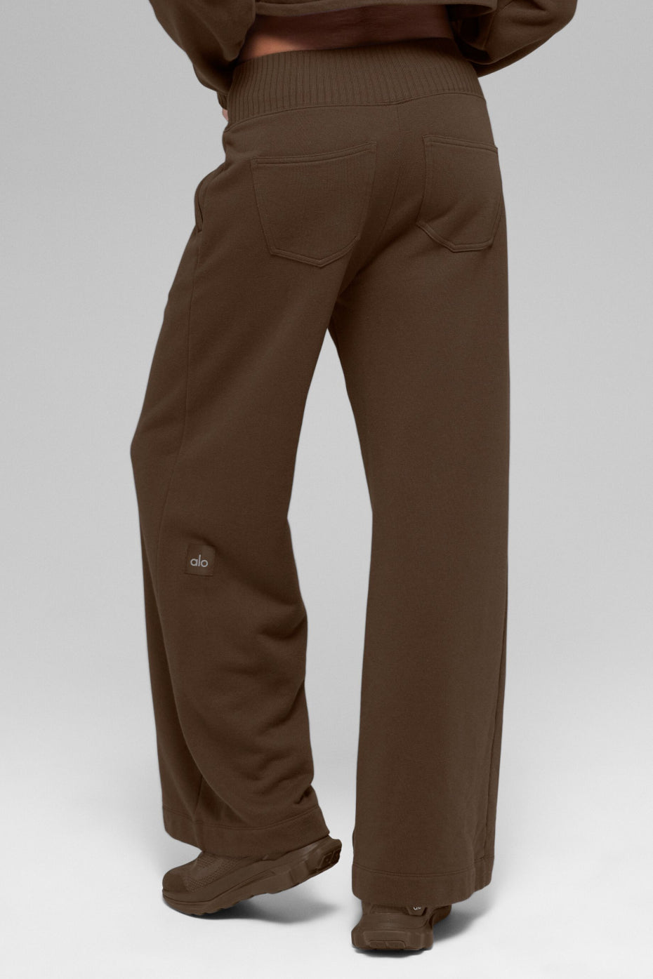 Pantalon De Survêtement Large Serenity - Espresso
