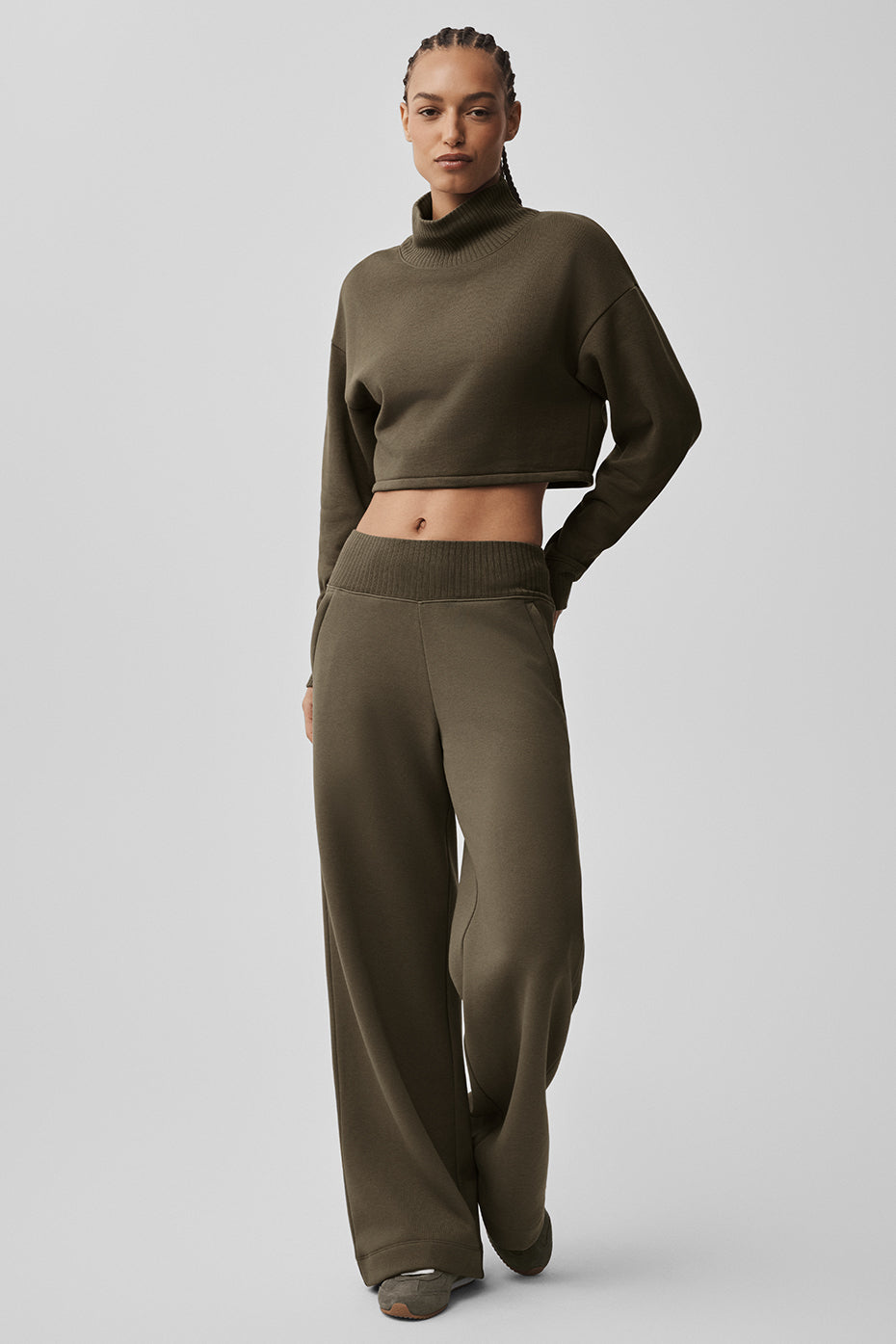 Pantalon De Survêtement Large Serenity - Olive Tree