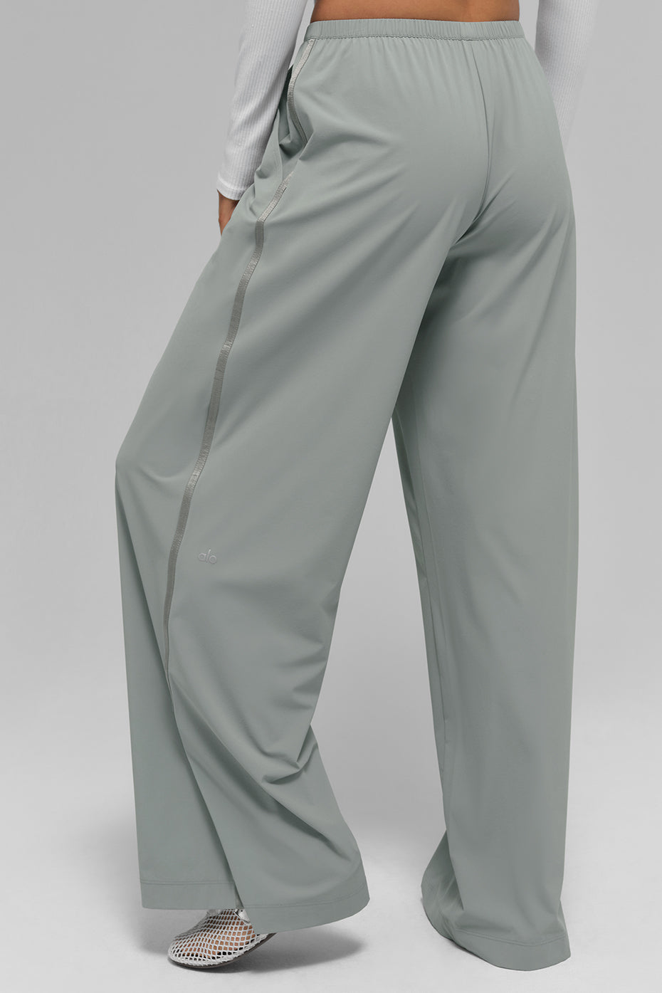 Pantalon Large Breezy (long) - Lunar Grey