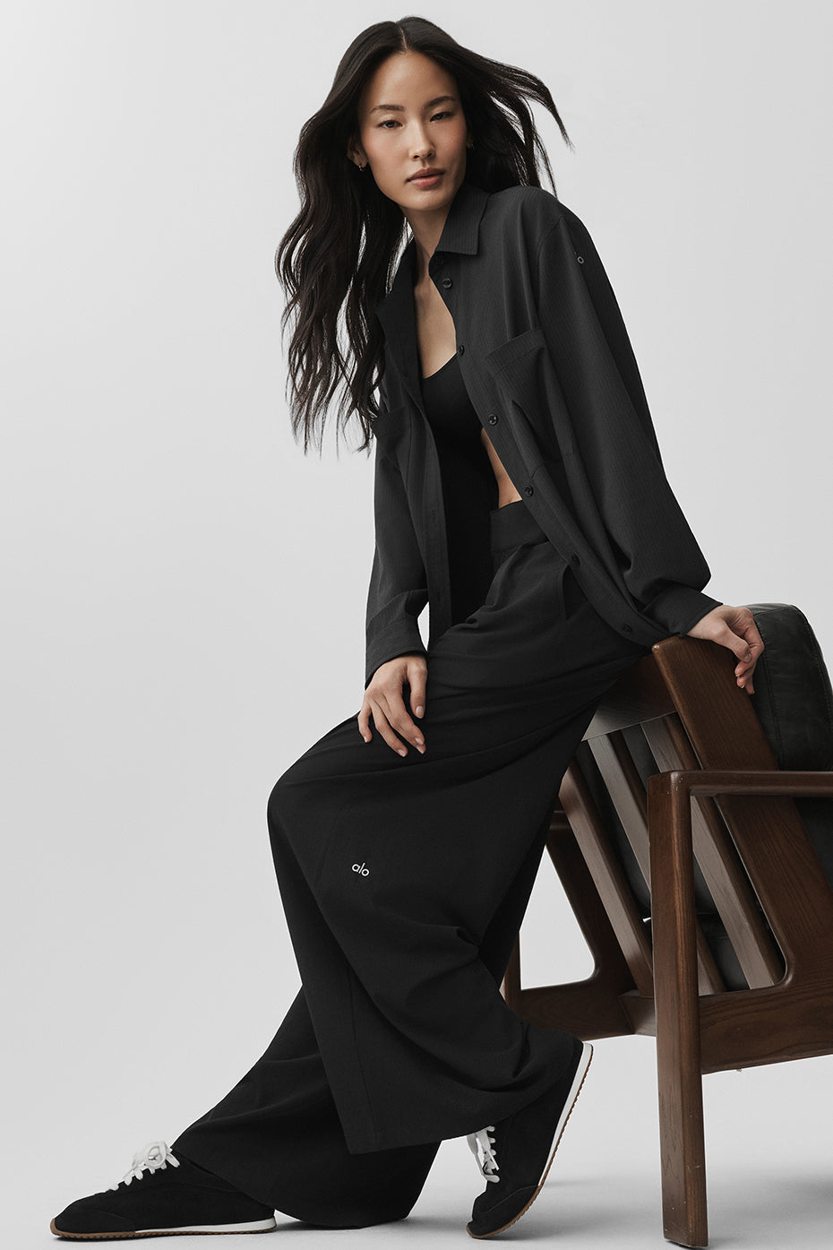 Pantalon Taille Haute Dreamscape (Classique) - Noir