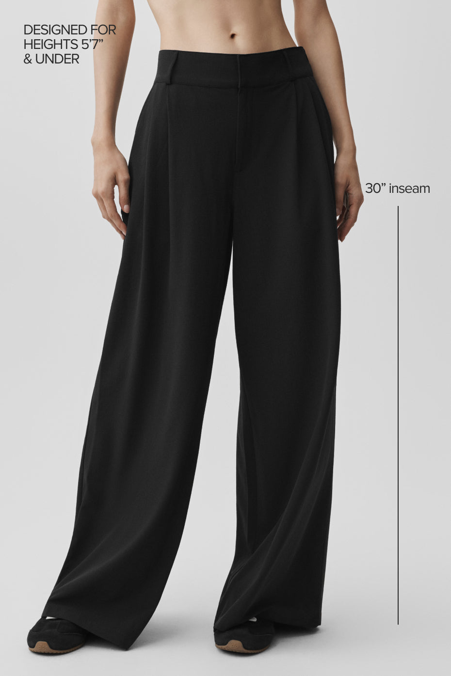 Pantalon Taille Haute Dreamscape (Classique) - Noir