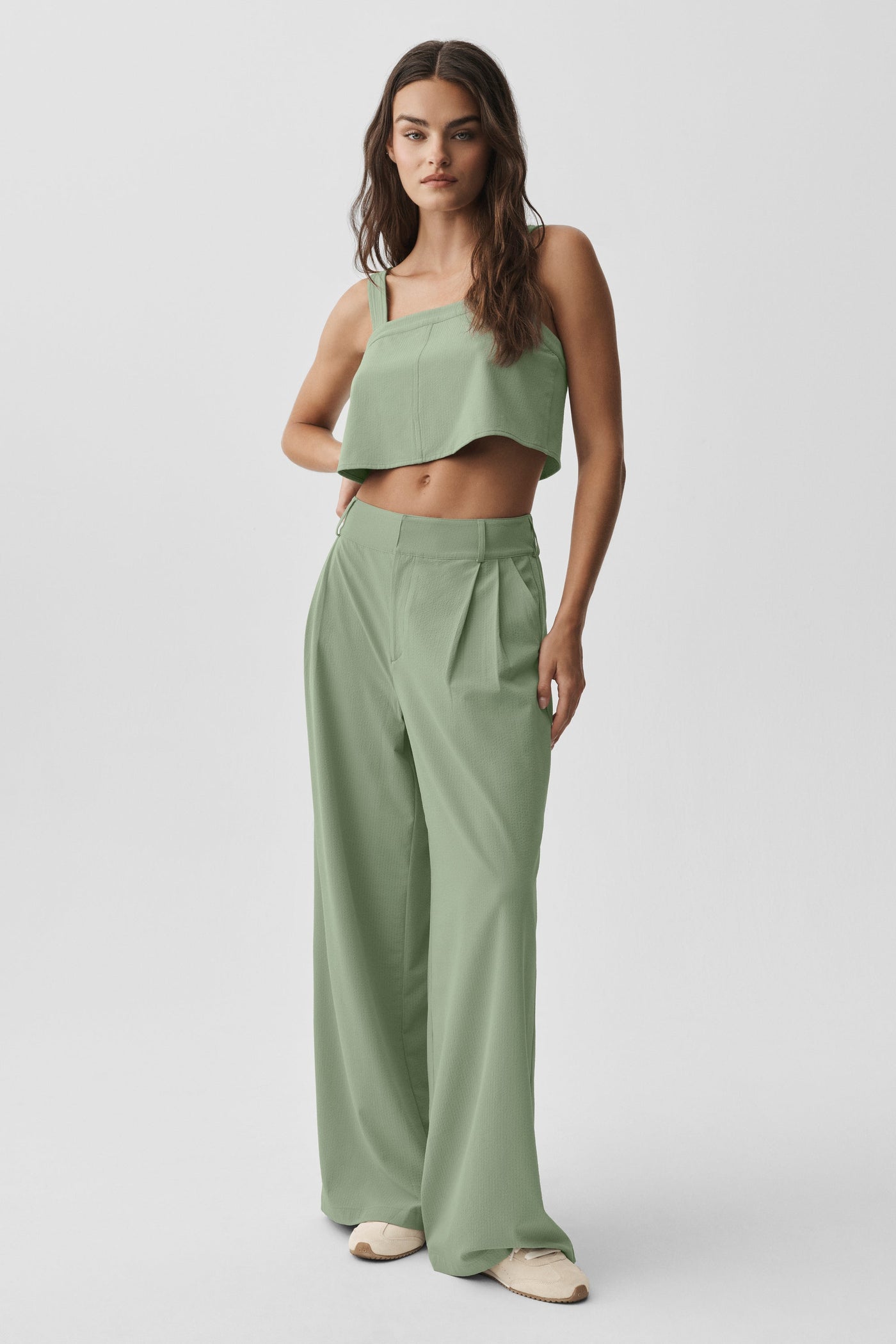 Pantalon Taille Haute Dreamscape (Classique) - Dune Grass