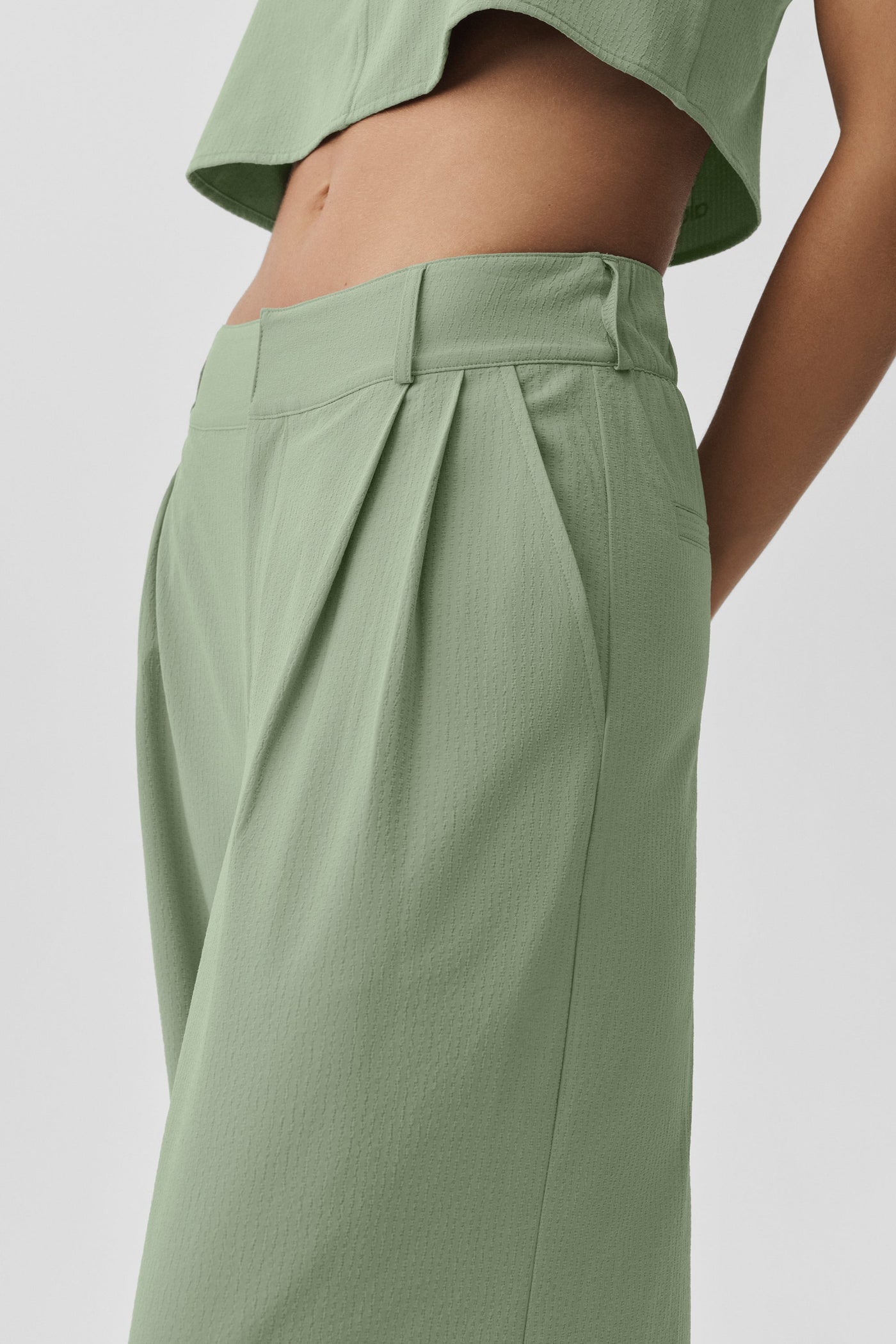 Pantalon Taille Haute Dreamscape (Classique) - Dune Grass