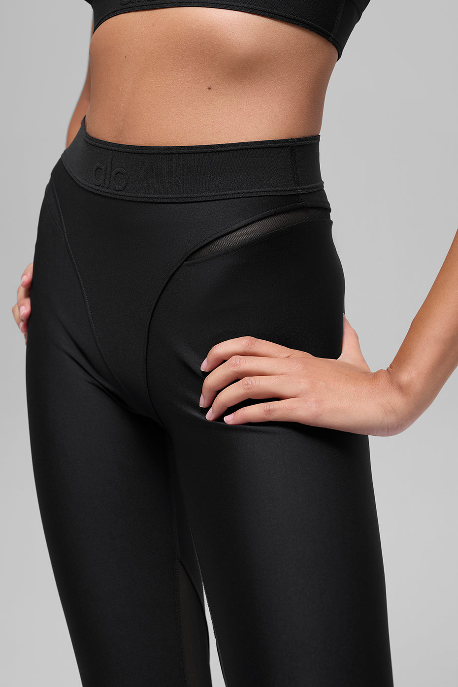 Airlift Legging Rebel 7/8 taille haute - Noir
