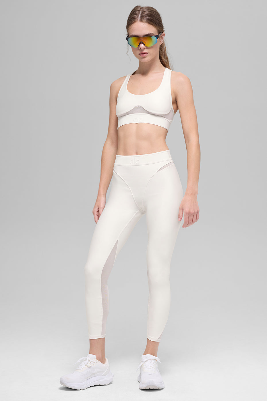 Airlift Legging Rebel 7/8 taille haute - Ivory