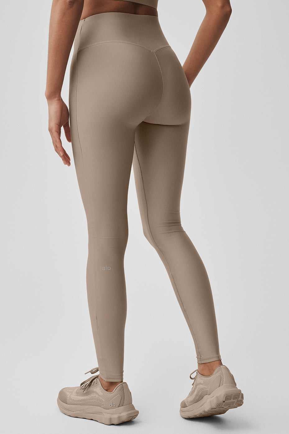 Legging Taille Haute Airlift Sleek - Gravel
