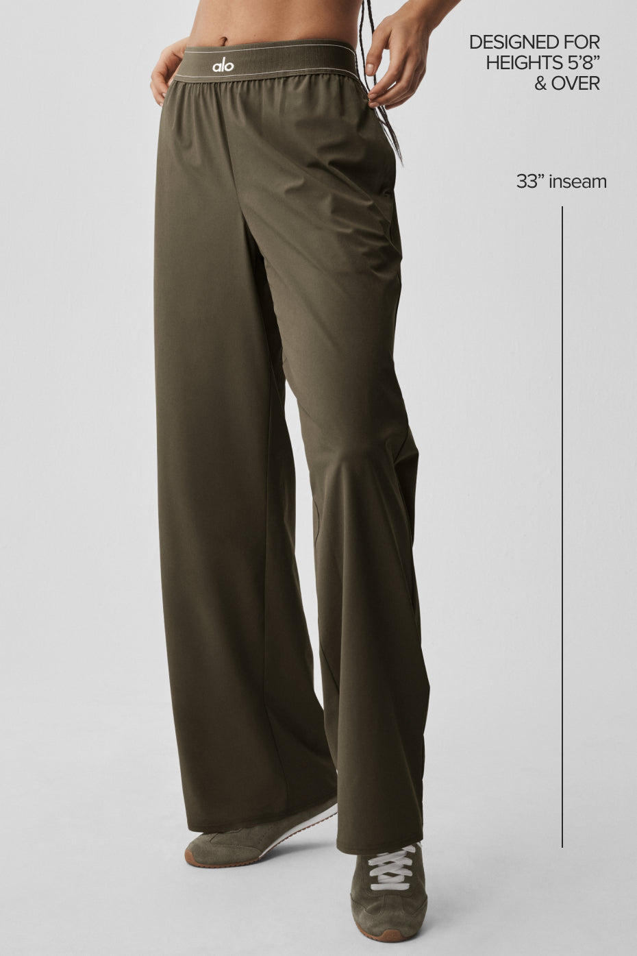 Pantalon Suit Up (long) - Olive Tree