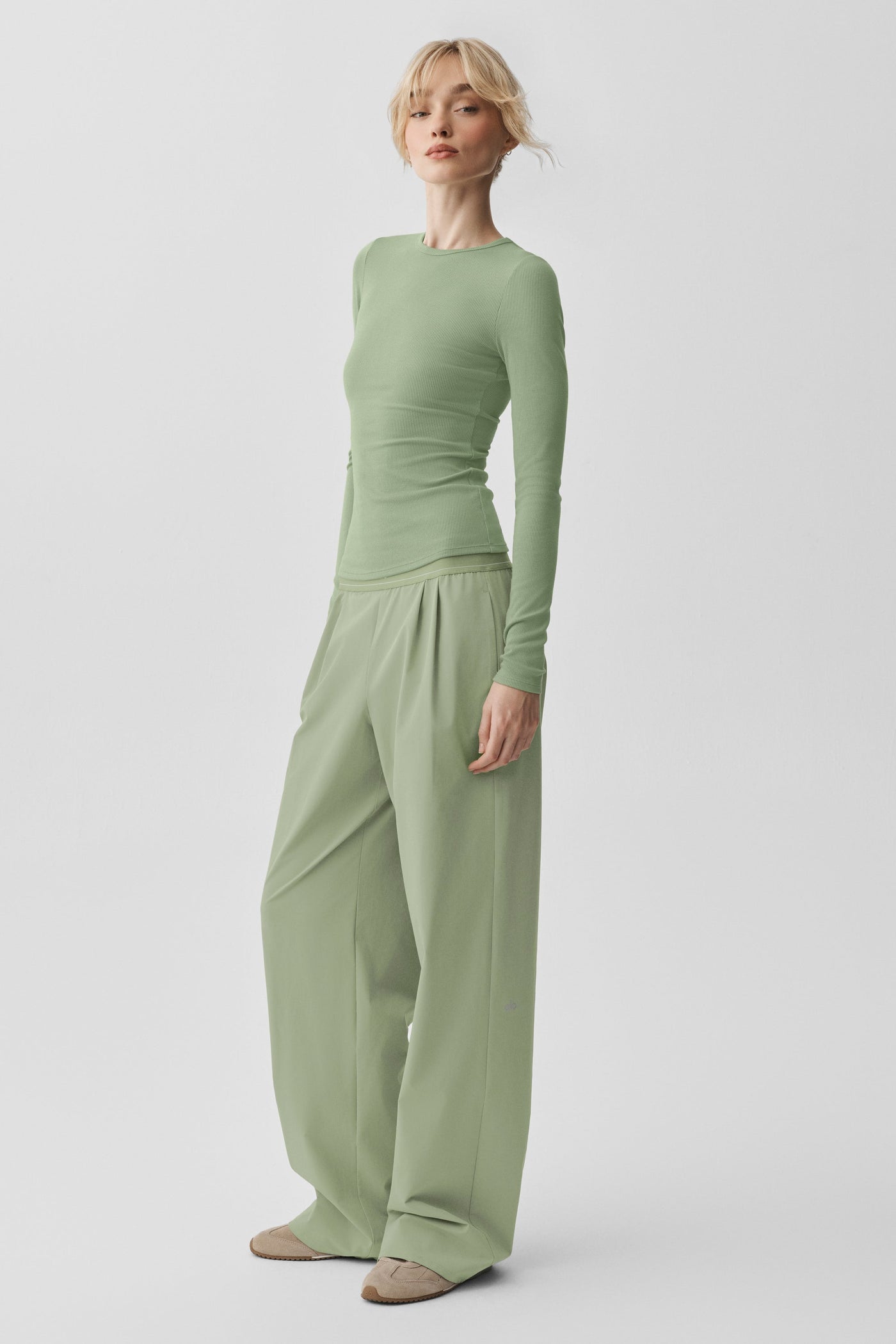 Pantalon Suit Up (Long) - Dune Grass