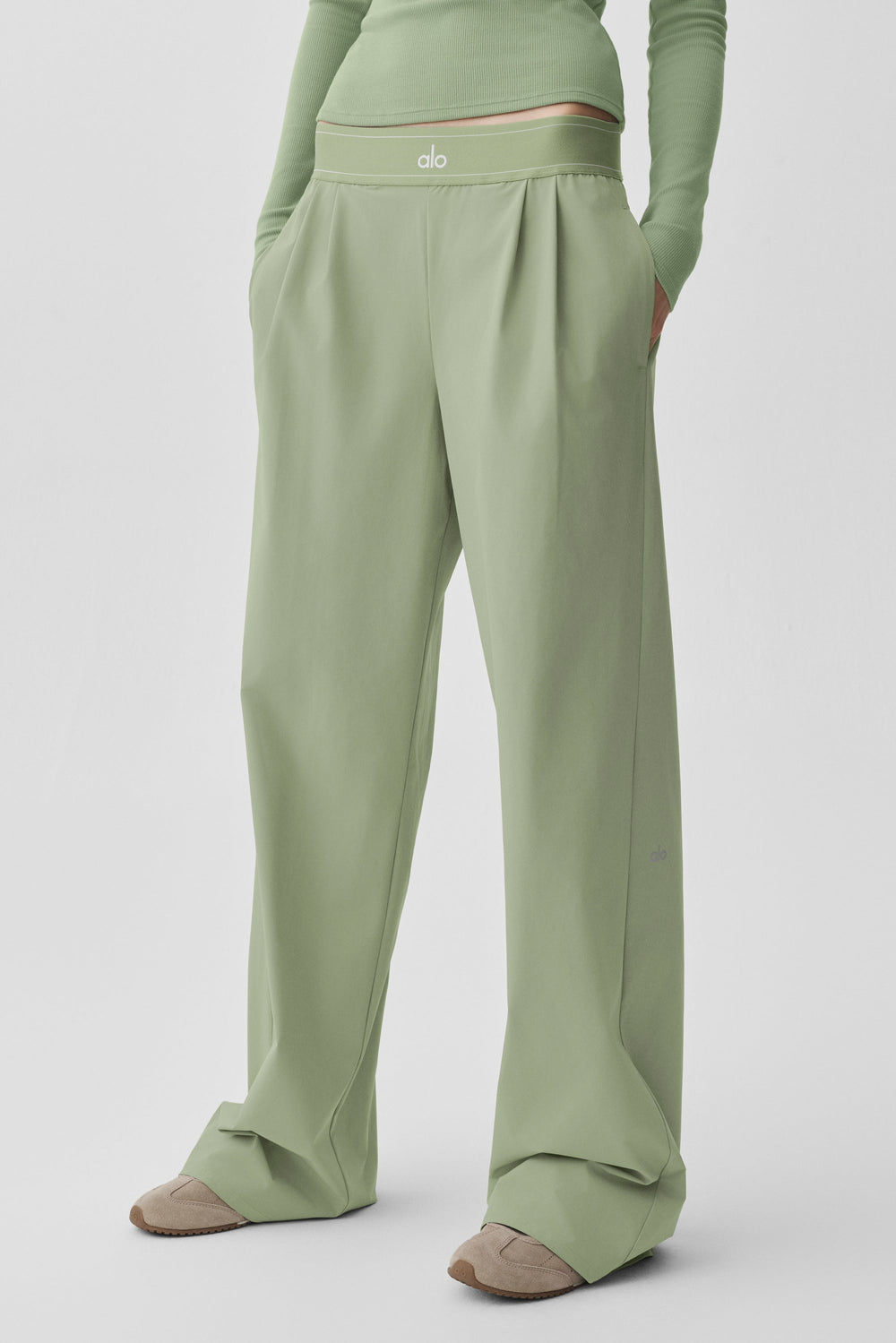 Pantalon Suit Up (Long) - Dune Grass
