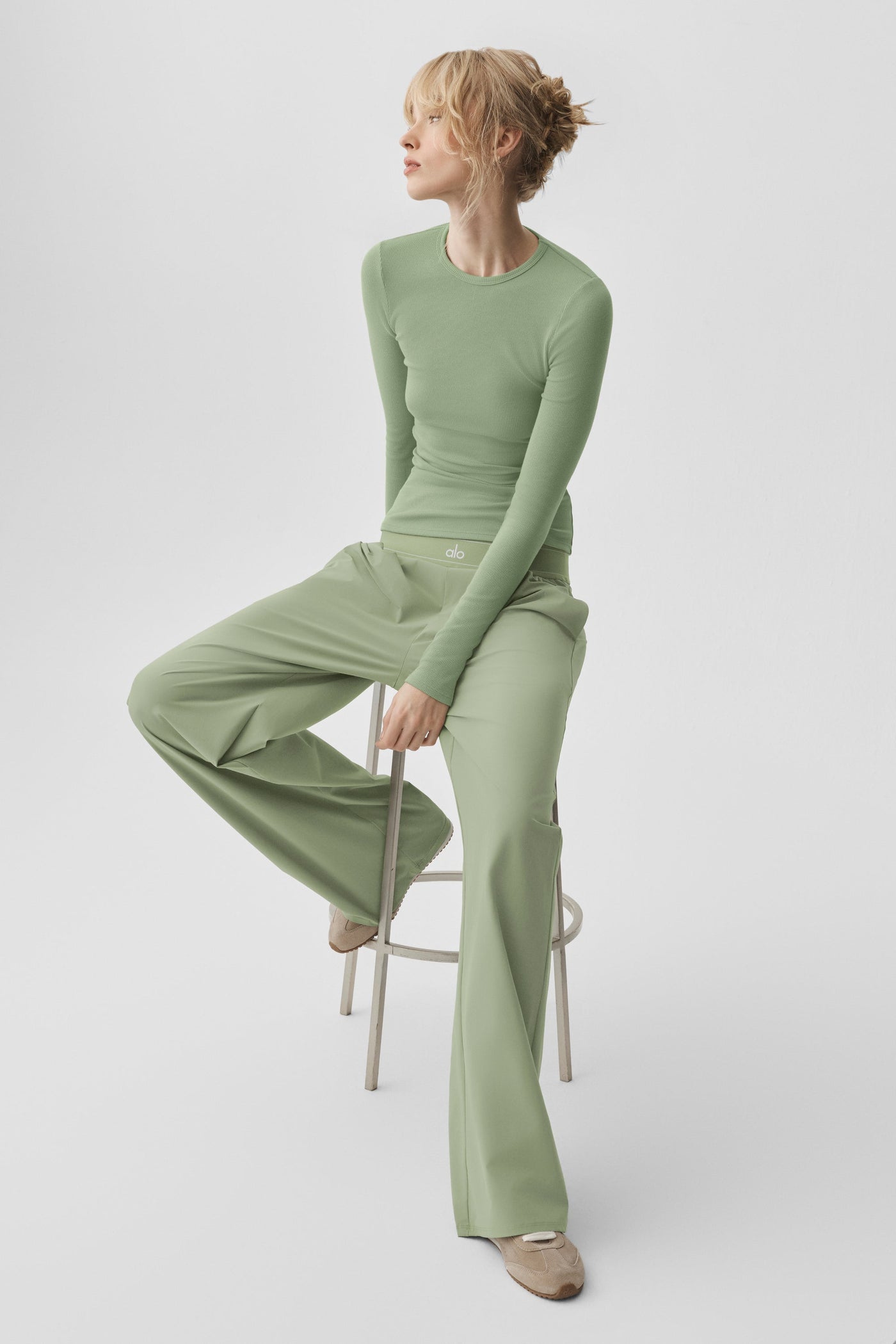 Pantalon Suit Up (Long) - Dune Grass