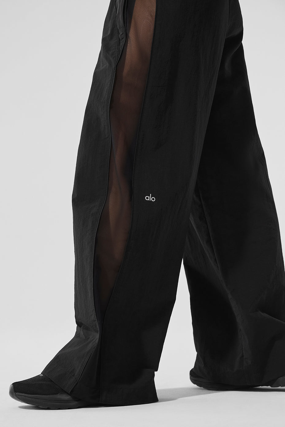 Pantalon De Jogging Taille Haute Coupe Large Origin - Noir
