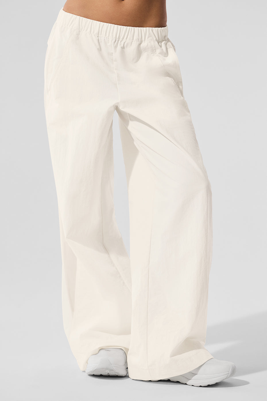 Pantalon De Jogging Taille Haute Coupe Large Origin - Ivory