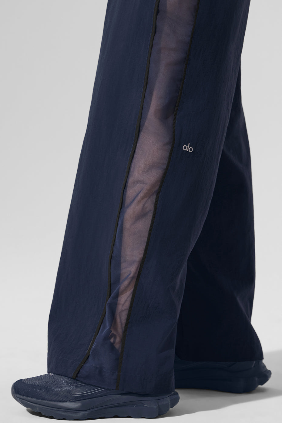 Pantalon De Jogging Taille Haute Coupe Large Origin - Navy/Noir