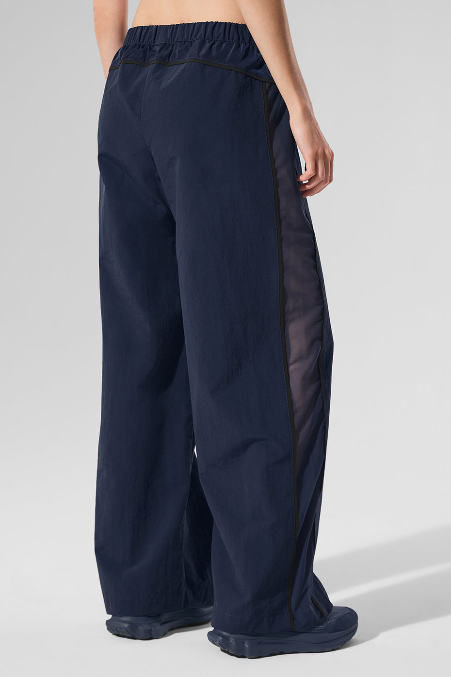 Pantalon De Jogging Taille Haute Coupe Large Origin - Navy/Noir