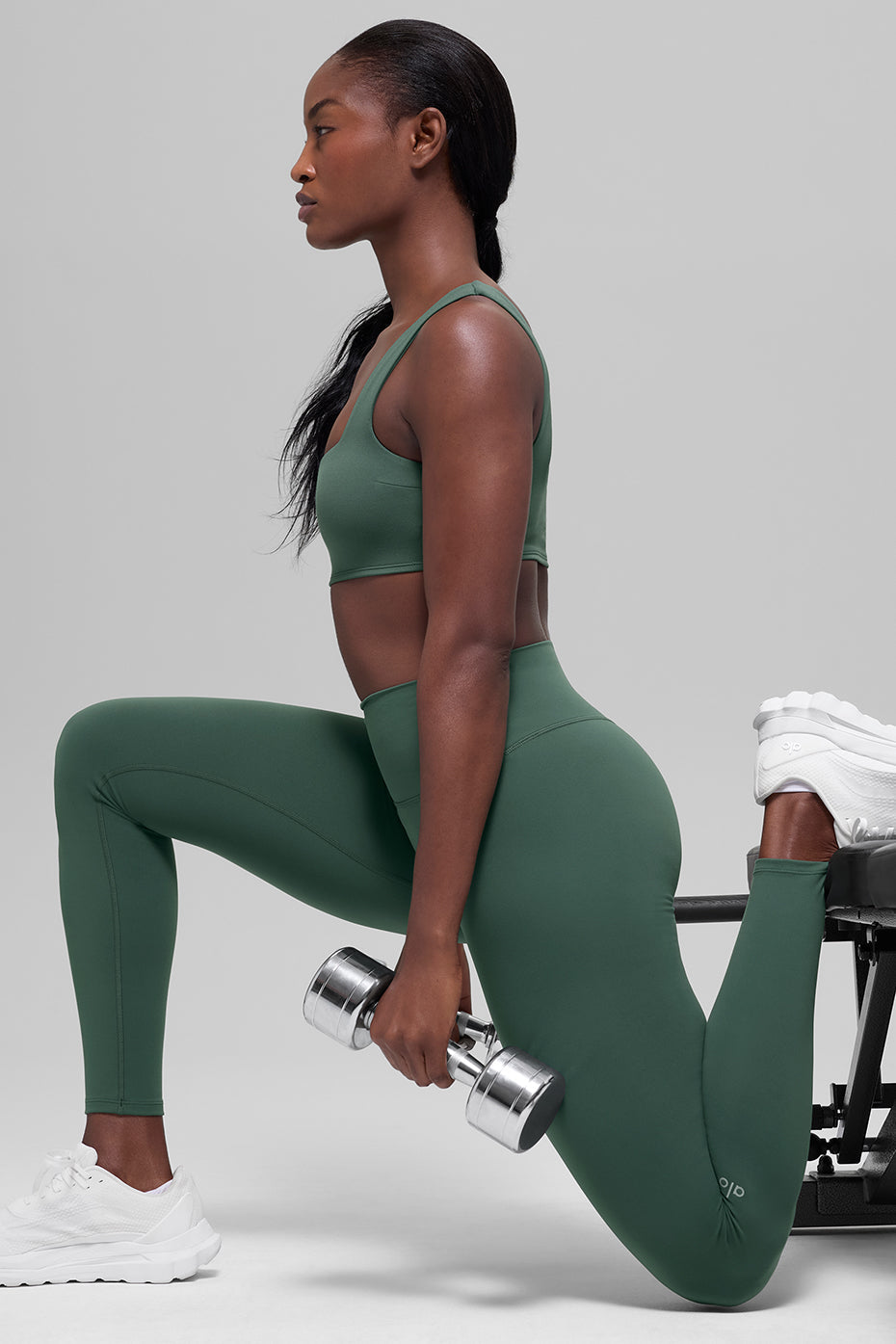 Legging Taille Haute ALO Softsculpt - Clover Green