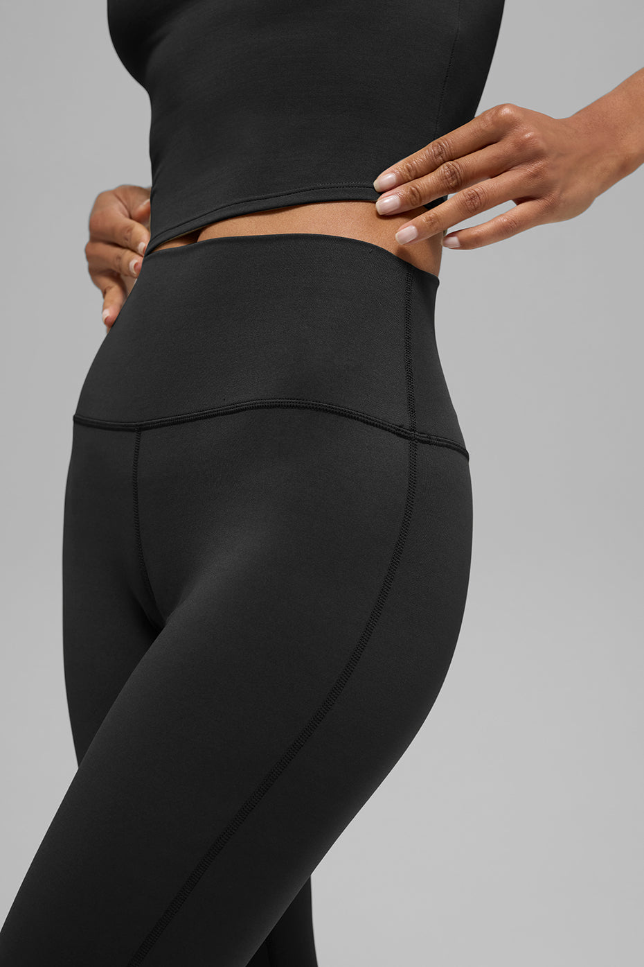 ALO  Legging bootcut taille haute Softsculpt (régulier) - Noir