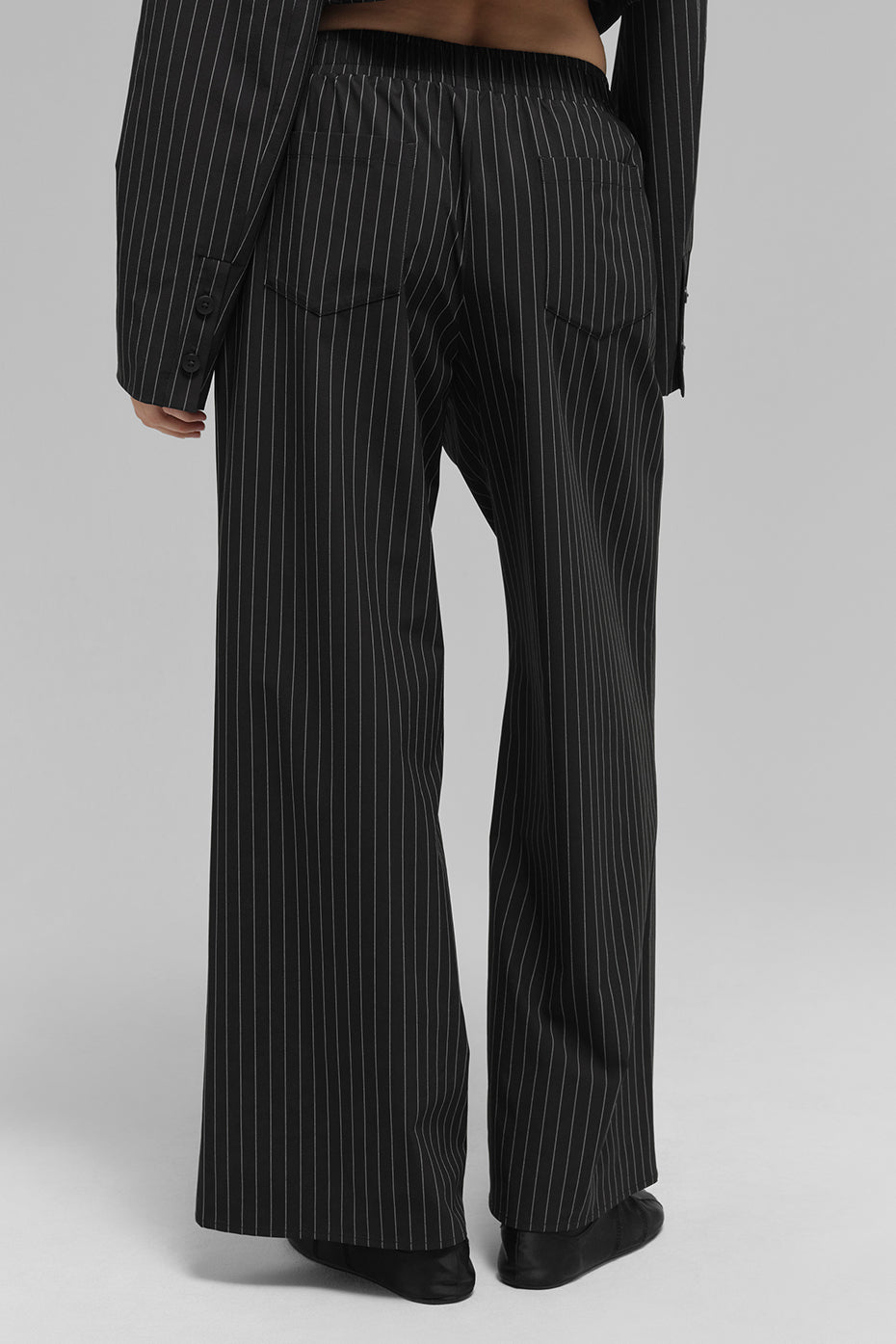 Pantalon À Fines Rayures Daylight Boxer (classique) - Noir/Titanium
