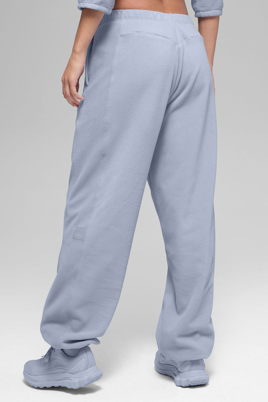 Jogging Taille Haute En Polaire Retreat - Winter Frost