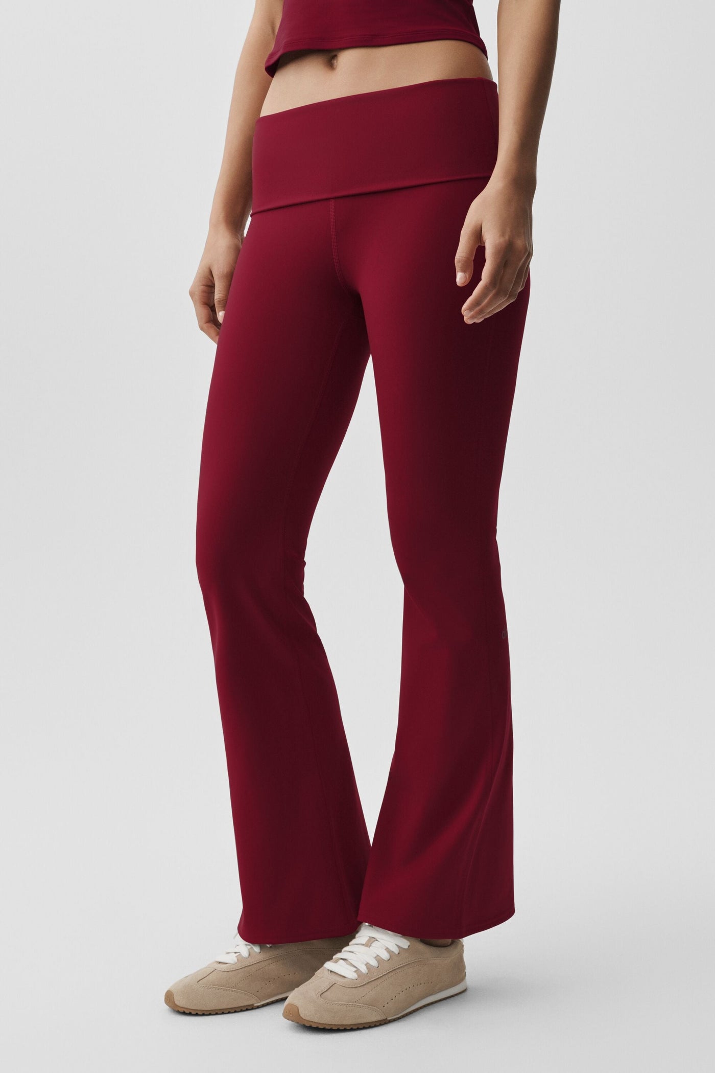 ALO  Legging évasé à rabat Softsculpt (régulier) - Summer Romance Red