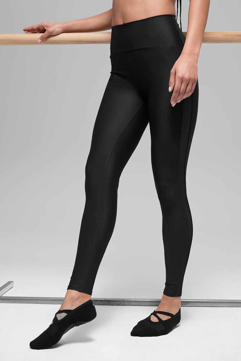 Legging Taille Haute Airlift Mesh Infatuation - Noir