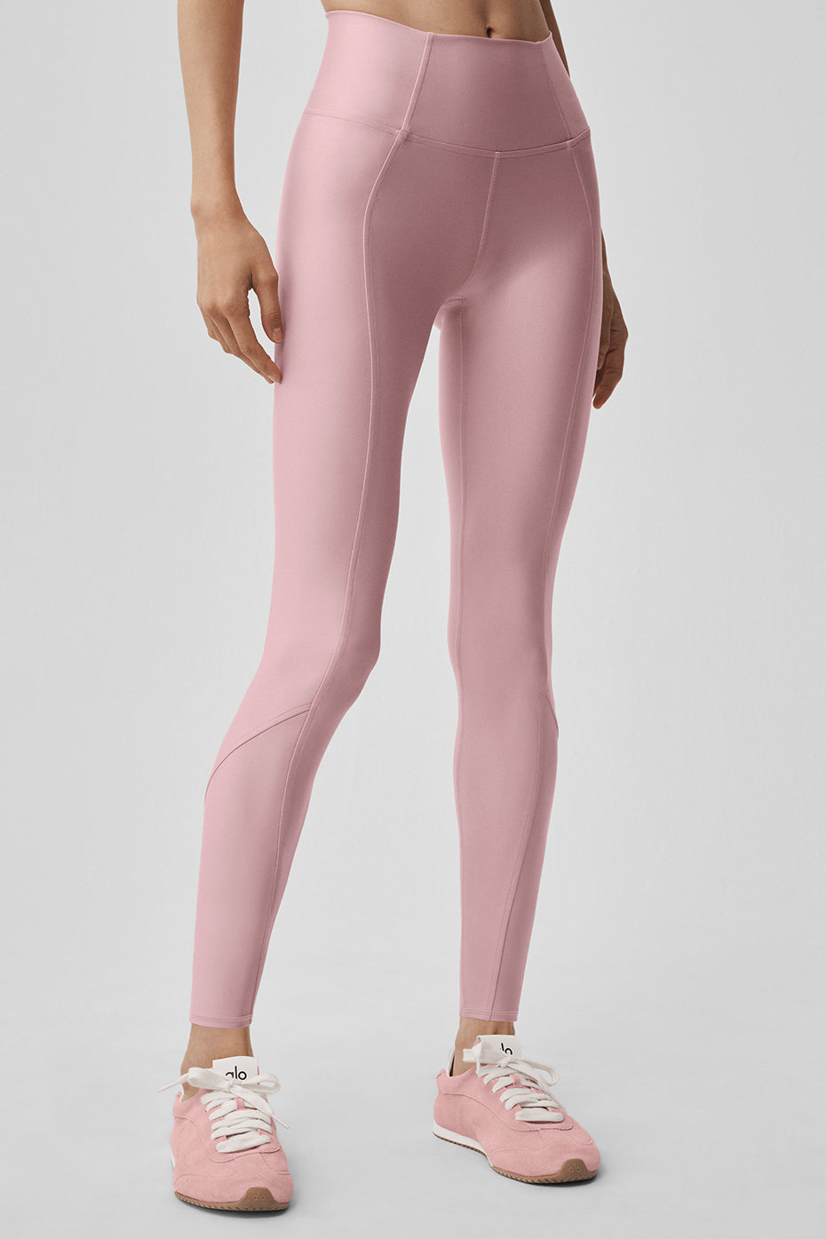 Airlift Legging 7/8 Fine Line taille haute - Rose vintage