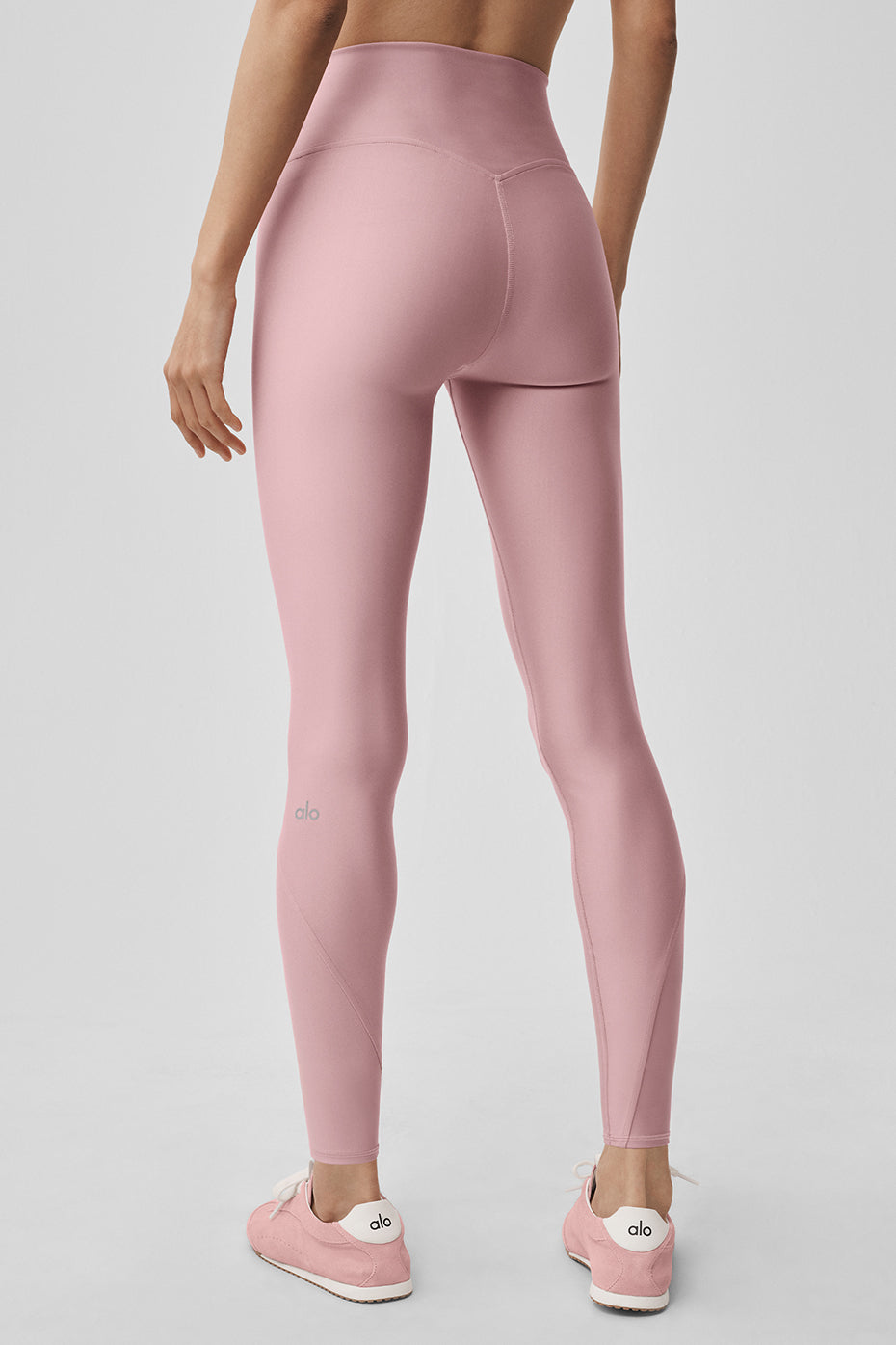Airlift Legging 7/8 Fine Line taille haute - Rose vintage